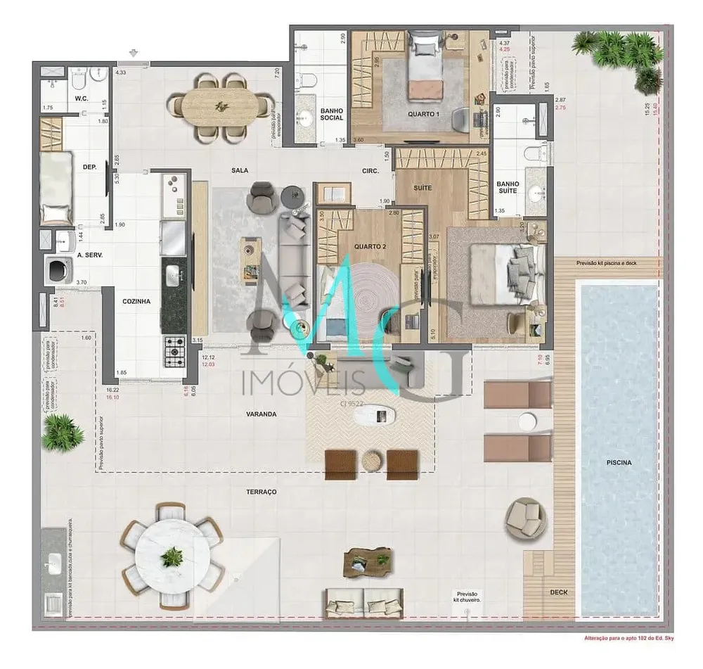 Cobertura, 4 quartos, 310 m² - Foto 58