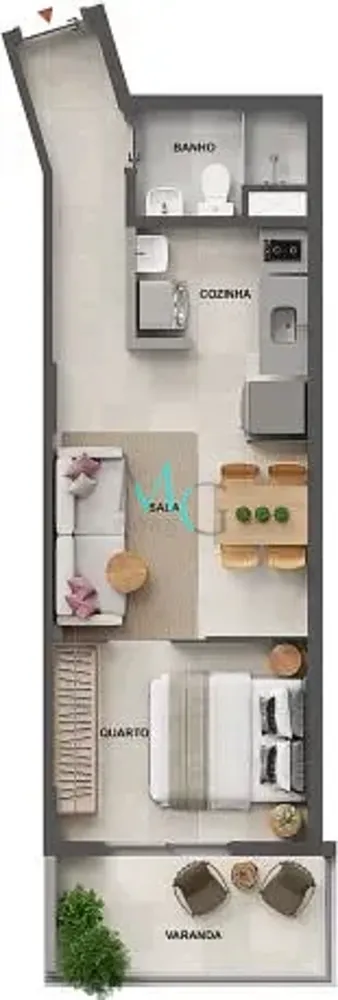 Apartamento, 2 quartos, 78 m² - Foto 15