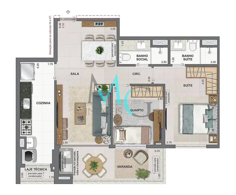 Apartamento, 4 quartos, 117 m² - Foto 44
