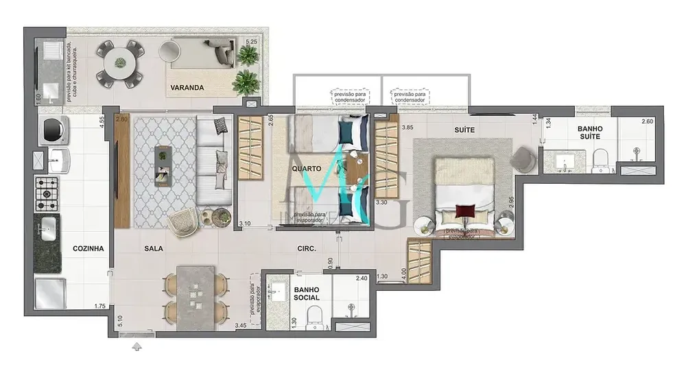 Apartamento, 4 quartos, 117 m² - Foto 40