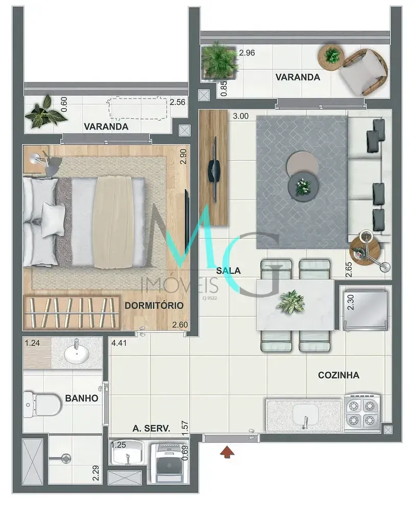 Apartamento, 3 quartos, 71 m² - Foto 26