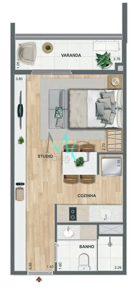 Apartamento, 3 quartos, 71 m² - Foto 24