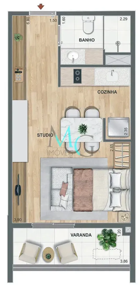 Apartamento, 3 quartos, 71 m² - Foto 25