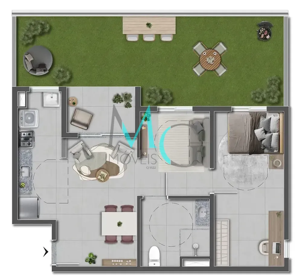 Apartamento, 2 quartos, 65 m² - Foto 18