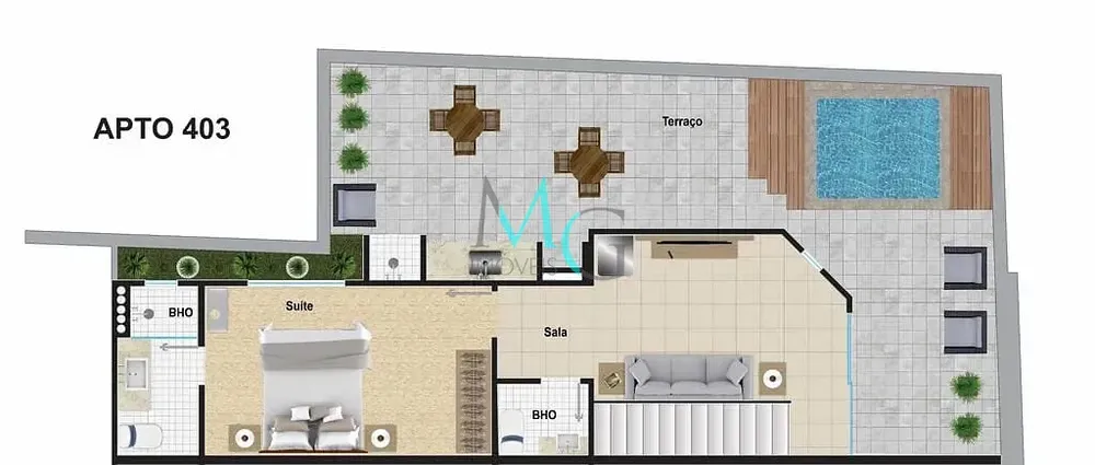 Cobertura, 4 quartos, 166 m² - Foto 18
