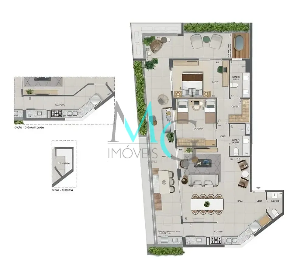 Apartamento, 4 quartos, 208 m² - Foto 72