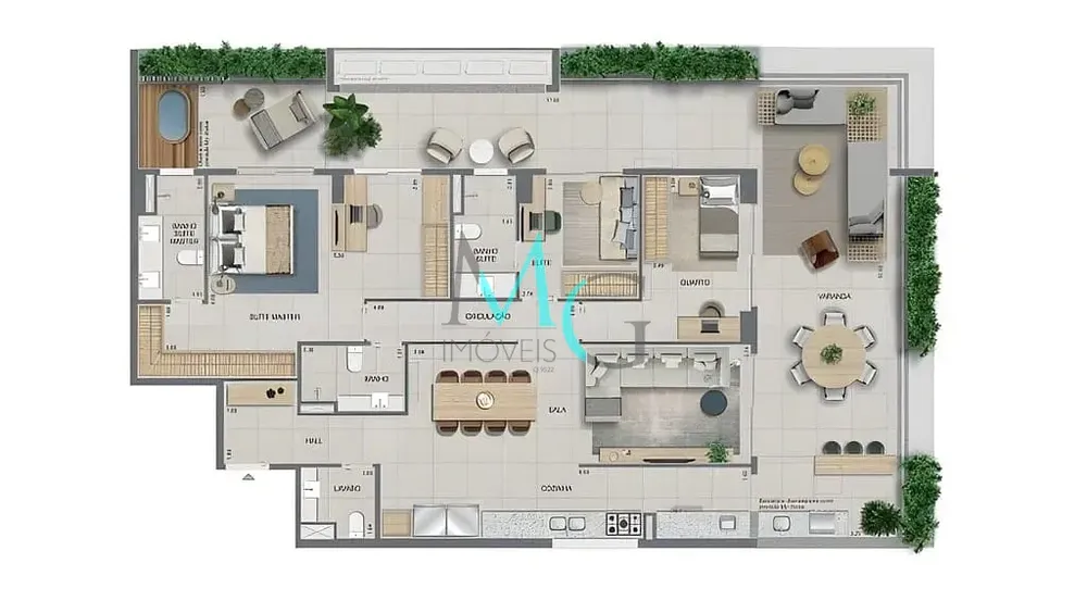 Apartamento, 4 quartos, 208 m² - Foto 67