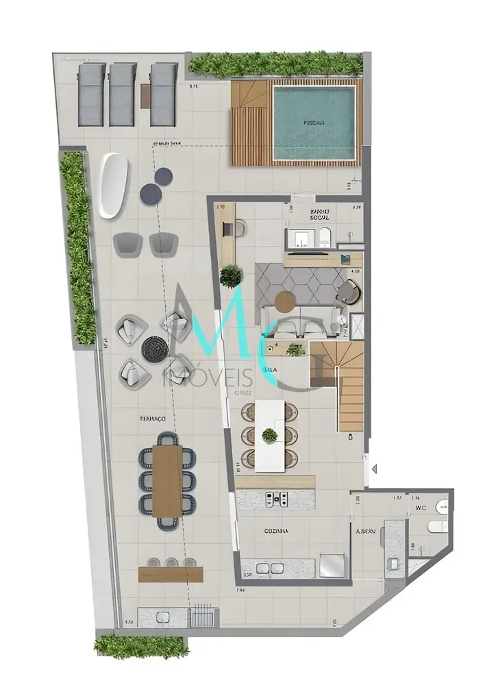 Apartamento, 4 quartos, 208 m² - Foto 32