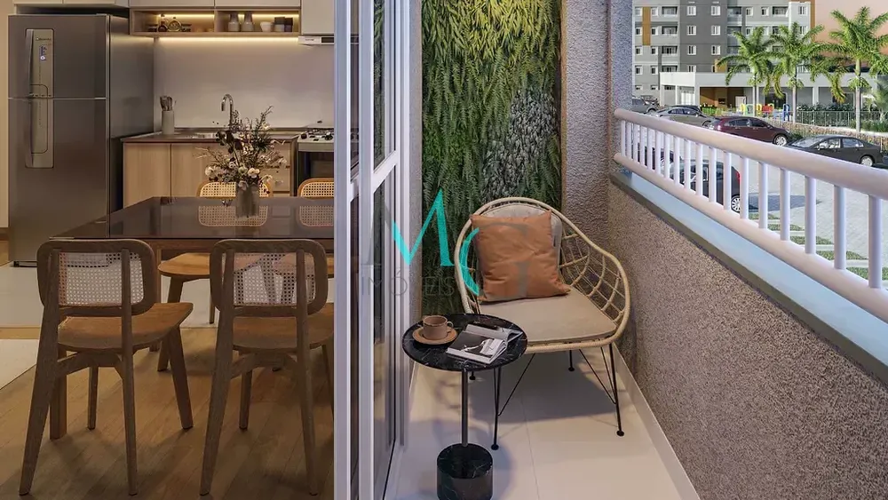 Apartamento, 2 quartos, 37 m² - Foto 2