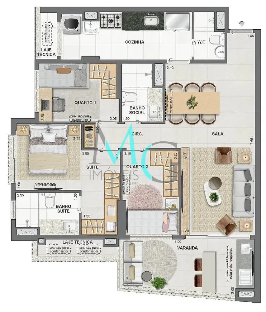 Cobertura, 4 quartos, 234 m² - Foto 43