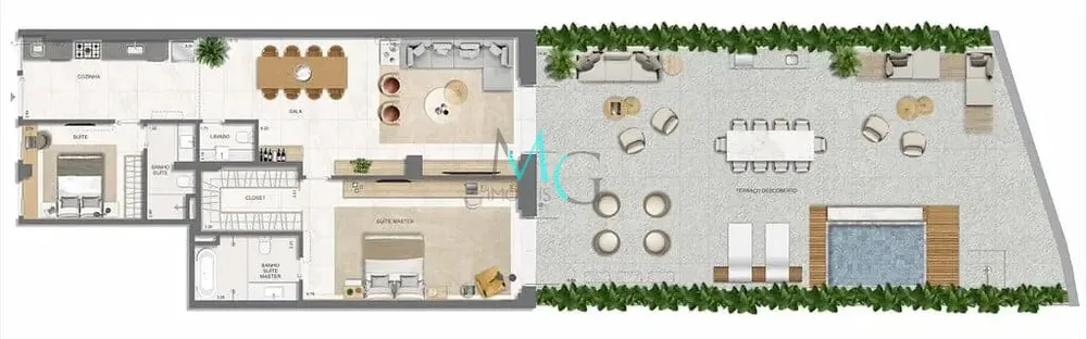 Apartamento, 3 quartos, 131 m² - Foto 76
