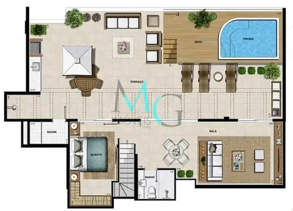 Cobertura, 5 quartos, 247 m² - Foto 66