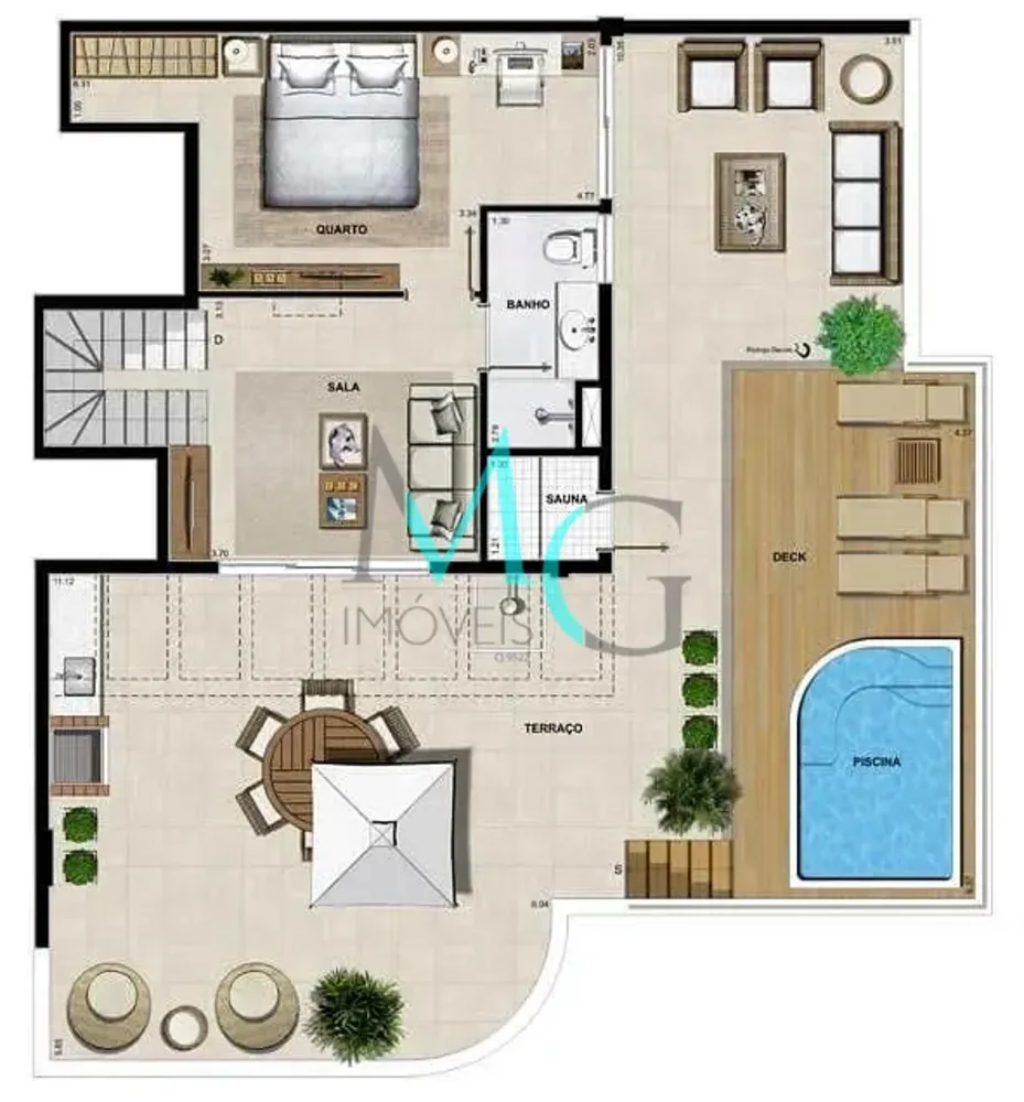 Cobertura, 5 quartos, 247 m² - Foto 58