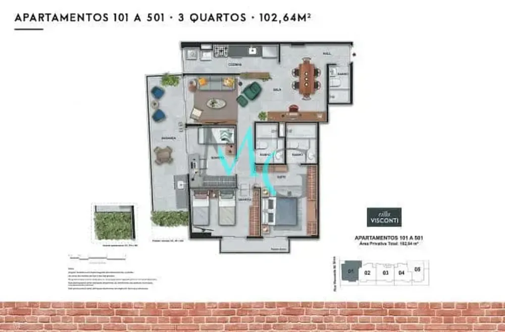 Apartamento, 2 quartos, 78 m² - Foto 9