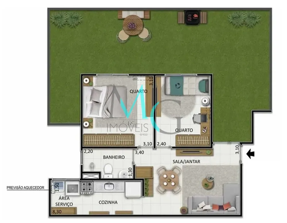 Apartamento, 2 quartos, 83 m² - Foto 18