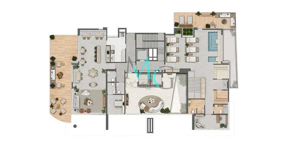 Apartamento, 4 quartos, 268 m² - Foto 54