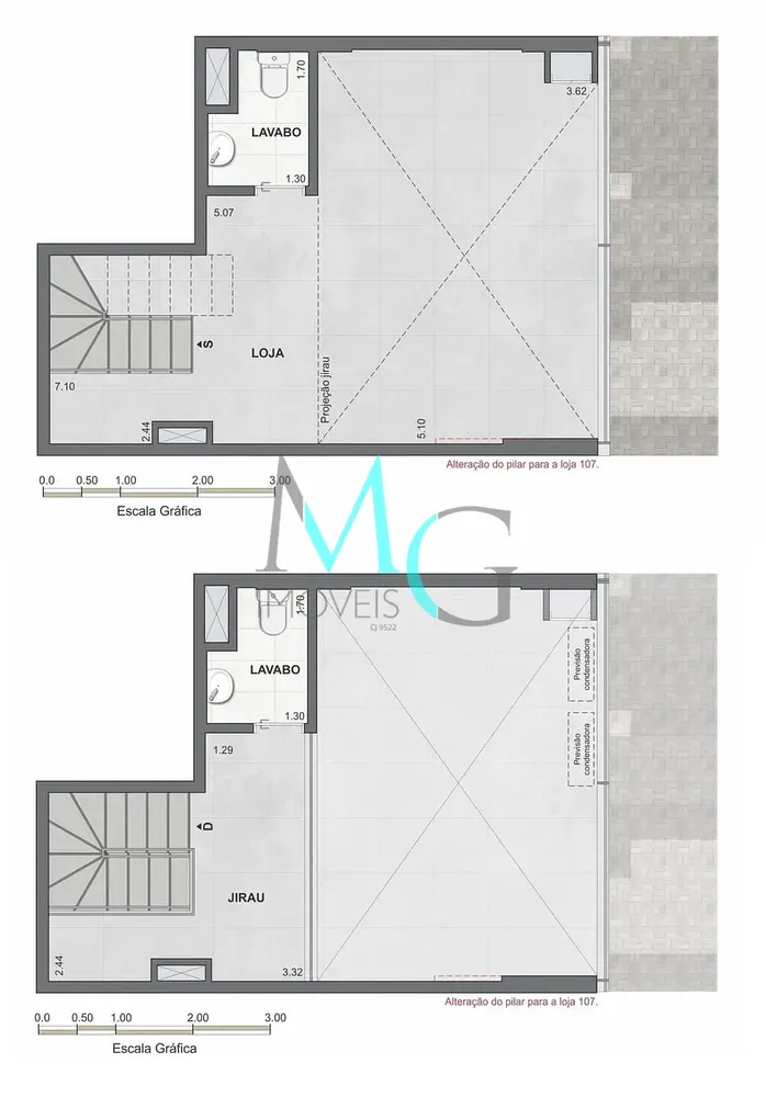 Loja-Salão, 80 m² - Foto 8