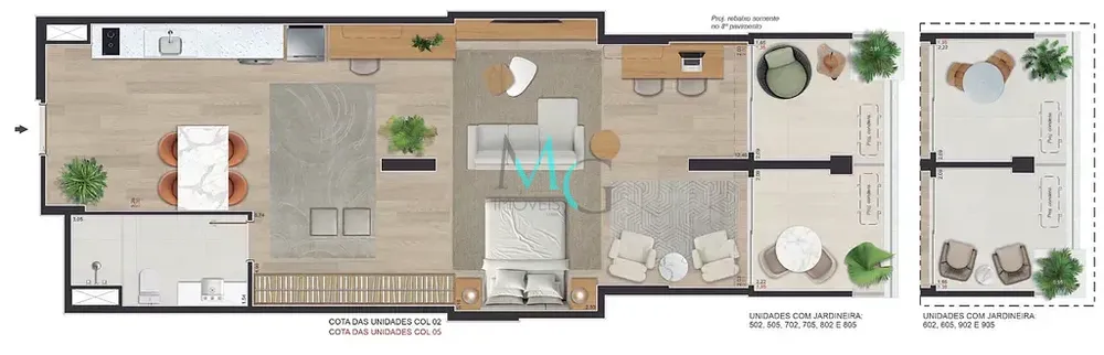 Apartamento, 1 quarto, 45 m² - Foto 25