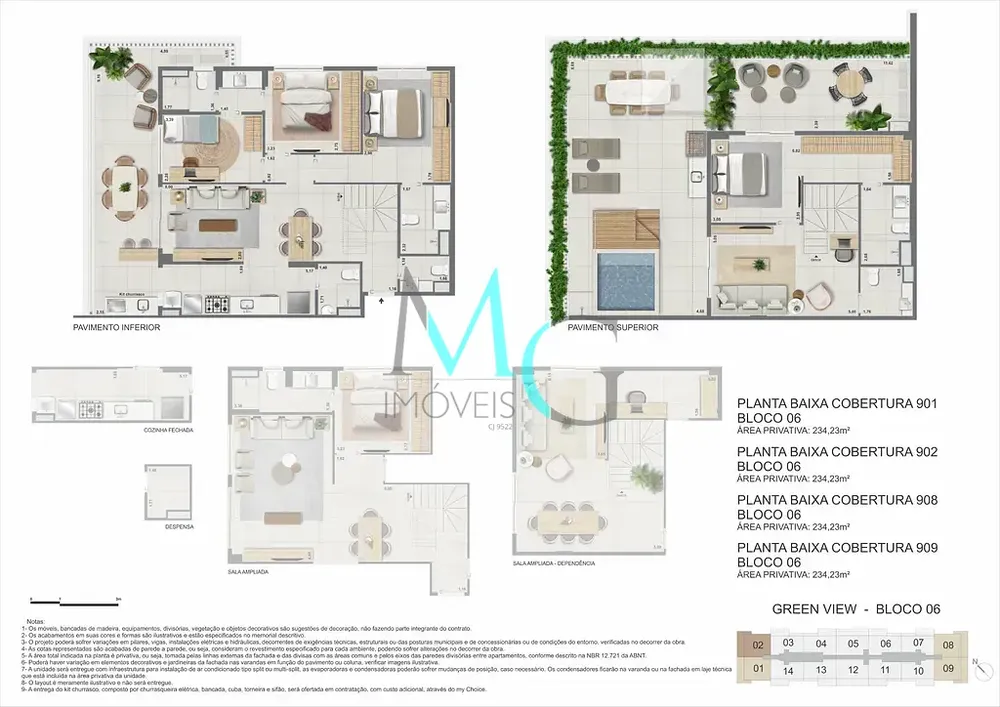 Apartamento, 2 quartos, 80 m² - Foto 101