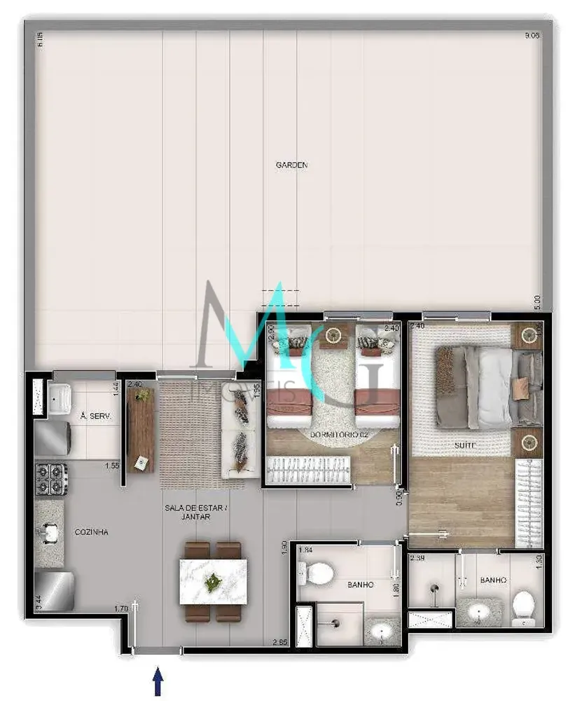 Apartamento, 2 quartos, 87 m² - Foto 16