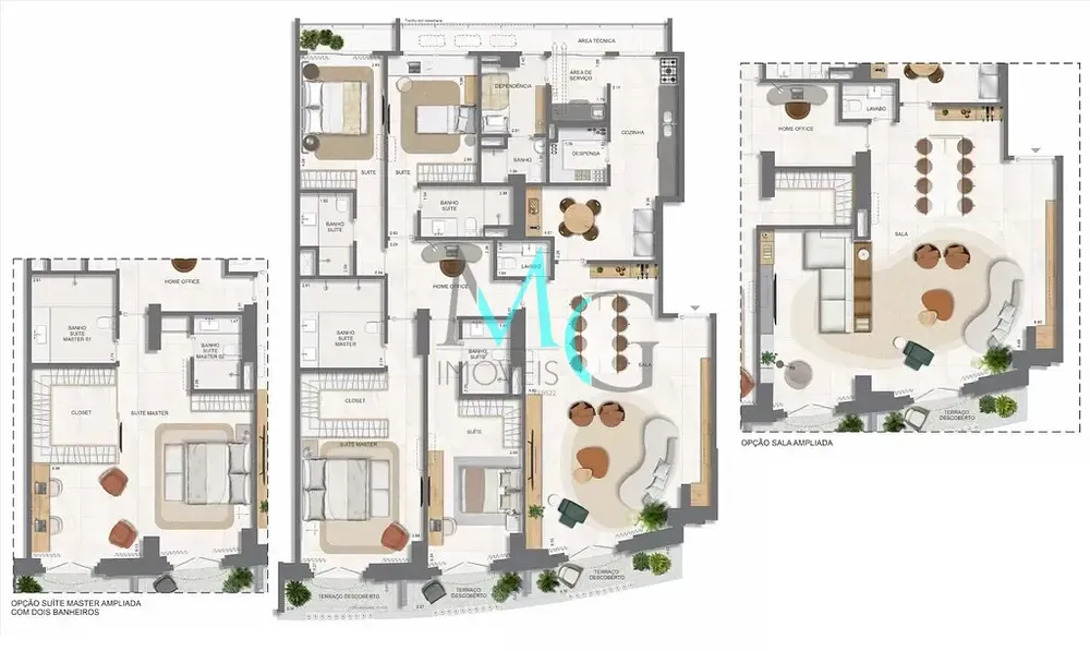 Apartamento, 4 quartos, 192 m² - Foto 81