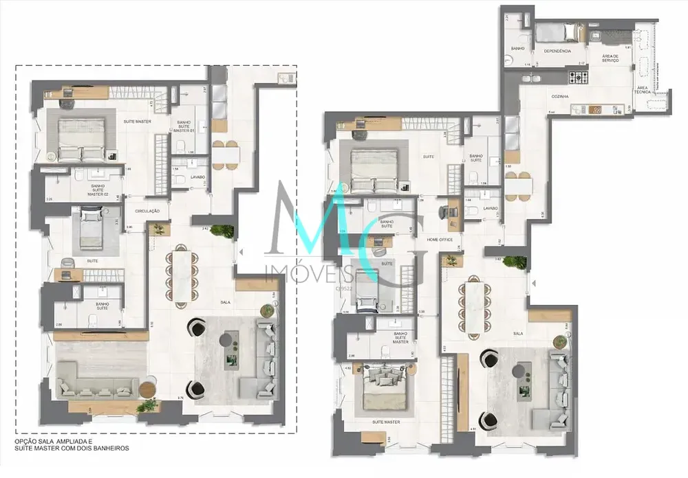 Apartamento, 4 quartos, 192 m² - Foto 57