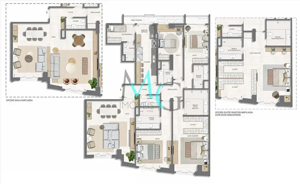 Apartamento, 4 quartos, 192 m² - Foto 69