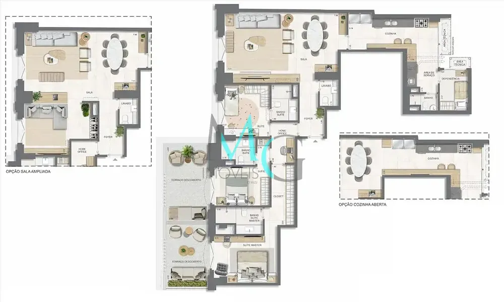 Apartamento, 4 quartos, 192 m² - Foto 59