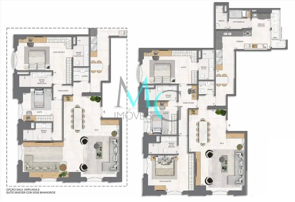 Apartamento, 4 quartos, 192 m² - Foto 58