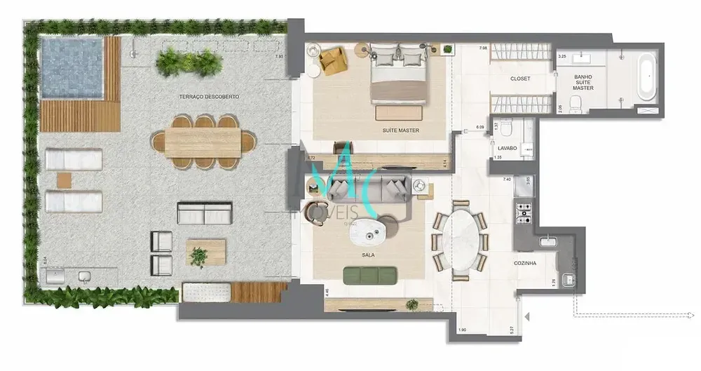 Apartamento, 4 quartos, 192 m² - Foto 56