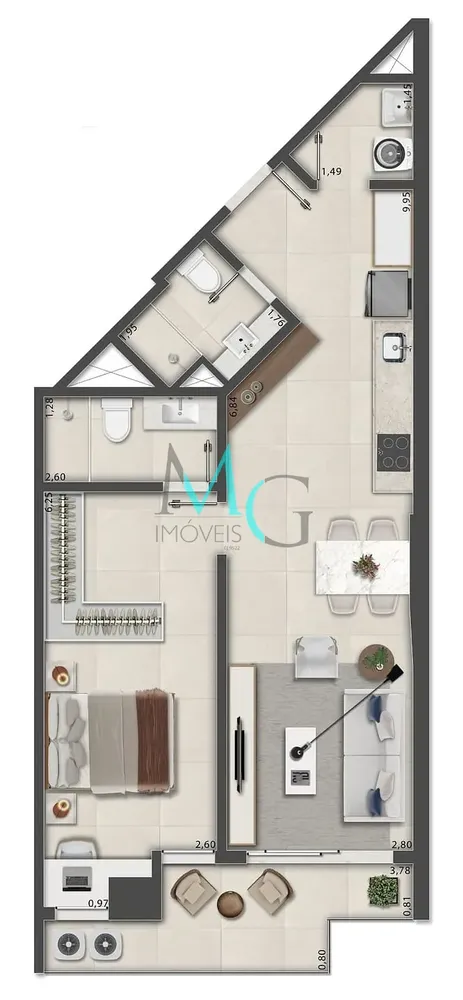 Apartamento, 2 quartos, 79 m² - Foto 61