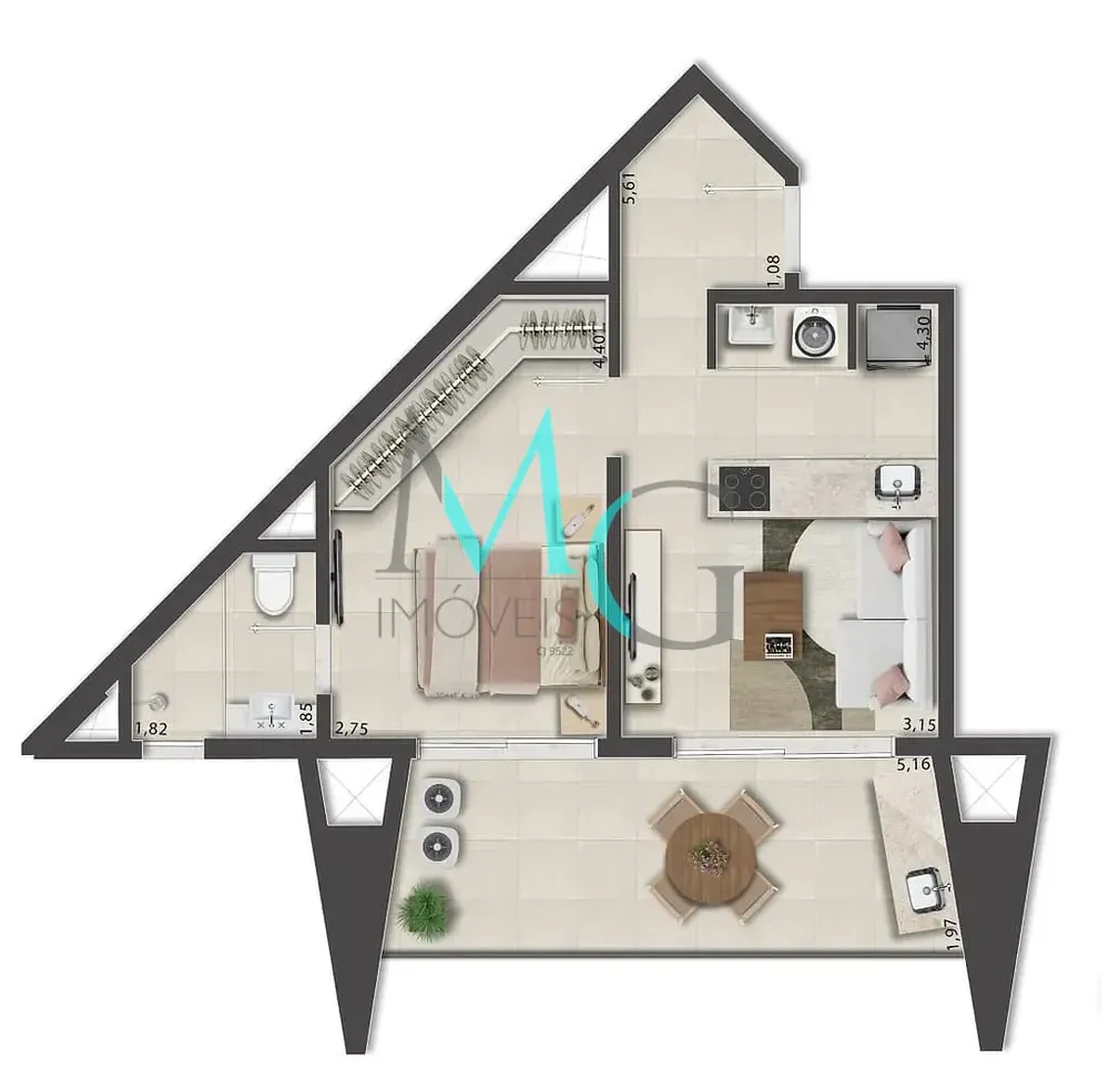Apartamento, 2 quartos, 79 m² - Foto 41
