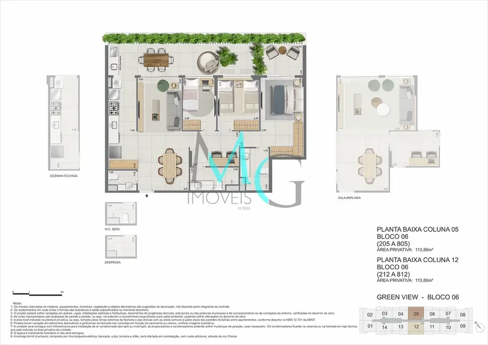 Apartamento, 3 quartos, 103 m² - Foto 80