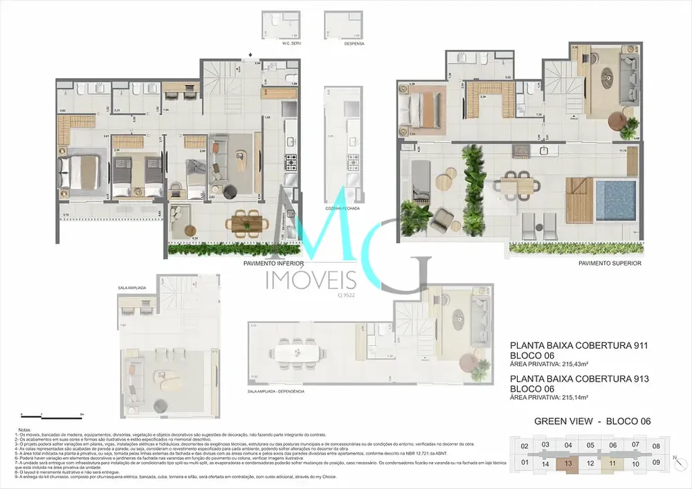 Apartamento, 3 quartos, 103 m² - Foto 98