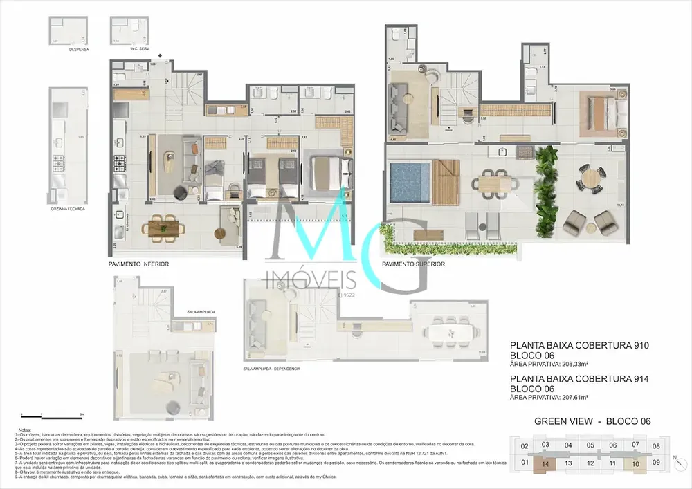 Apartamento, 3 quartos, 103 m² - Foto 96
