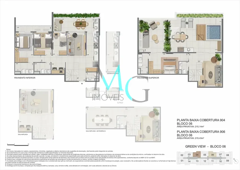 Apartamento, 3 quartos, 103 m² - Foto 99