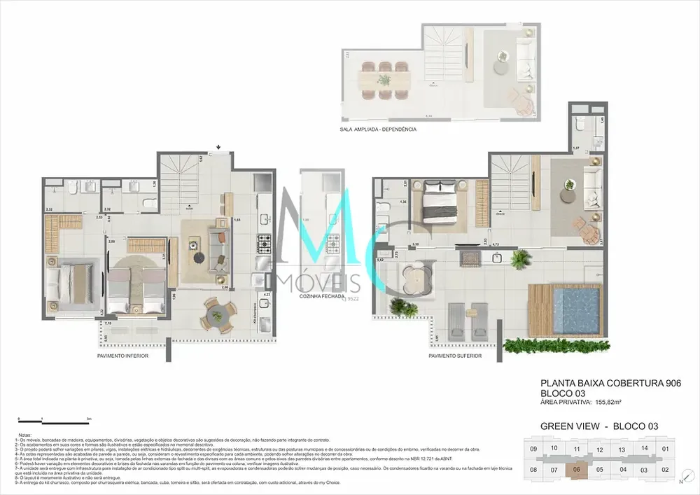 Apartamento, 3 quartos, 103 m² - Foto 88