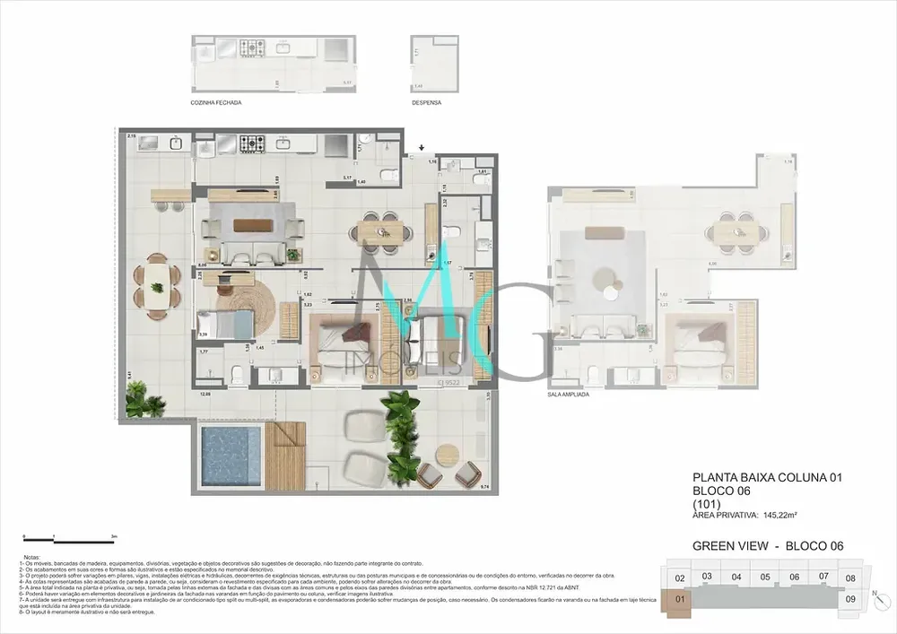 Apartamento, 3 quartos, 103 m² - Foto 85