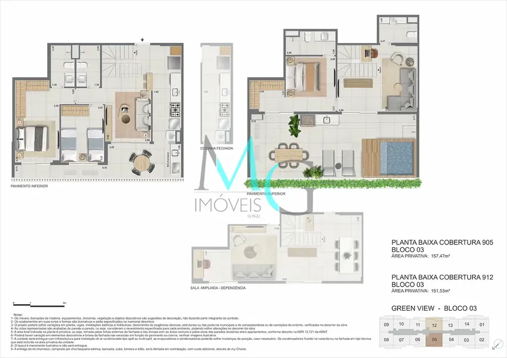 Apartamento, 3 quartos, 103 m² - Foto 89