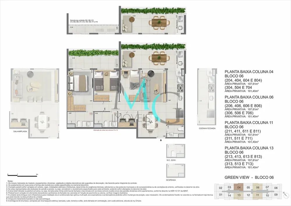 Apartamento, 3 quartos, 103 m² - Foto 78
