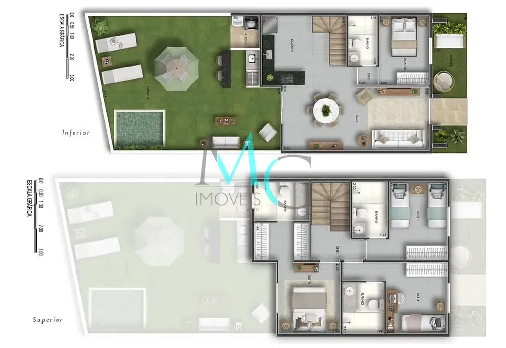 Casa, 3 quartos, 99 m² - Foto 28