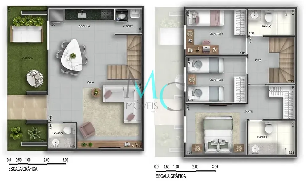 Casa, 3 quartos, 99 m² - Foto 23
