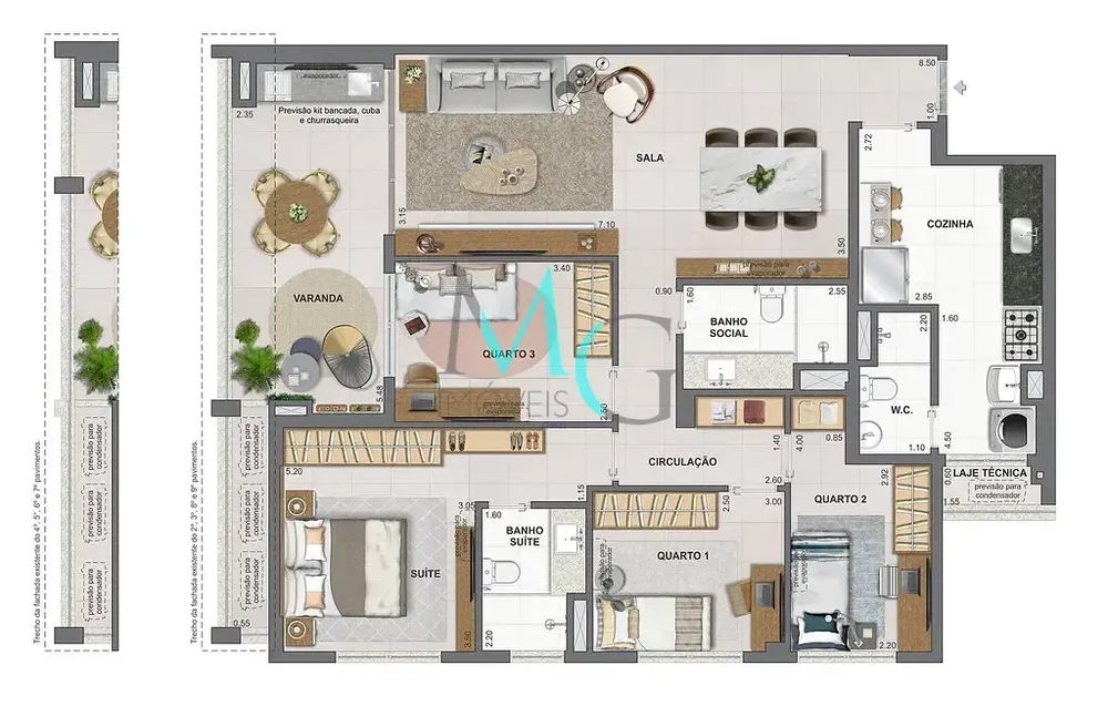 Apartamento, 2 quartos, 75 m² - Foto 50