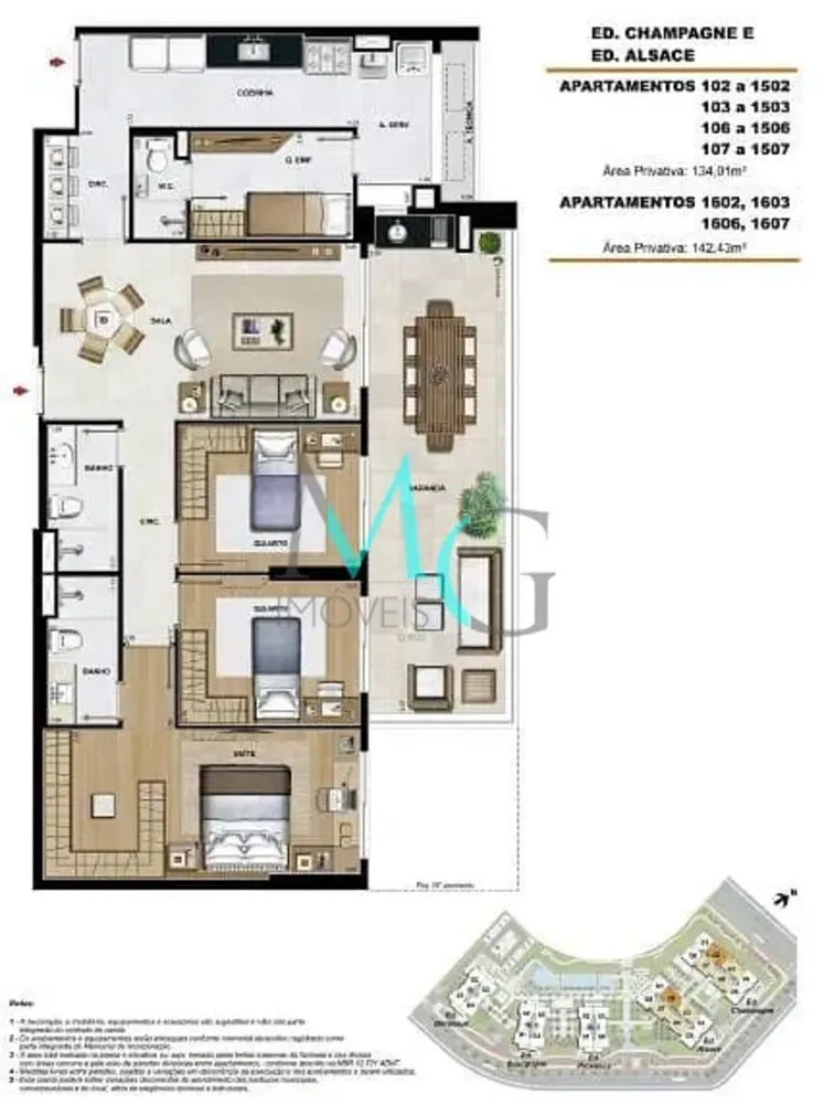 Apartamento, 3 quartos, 131 m² - Foto 19