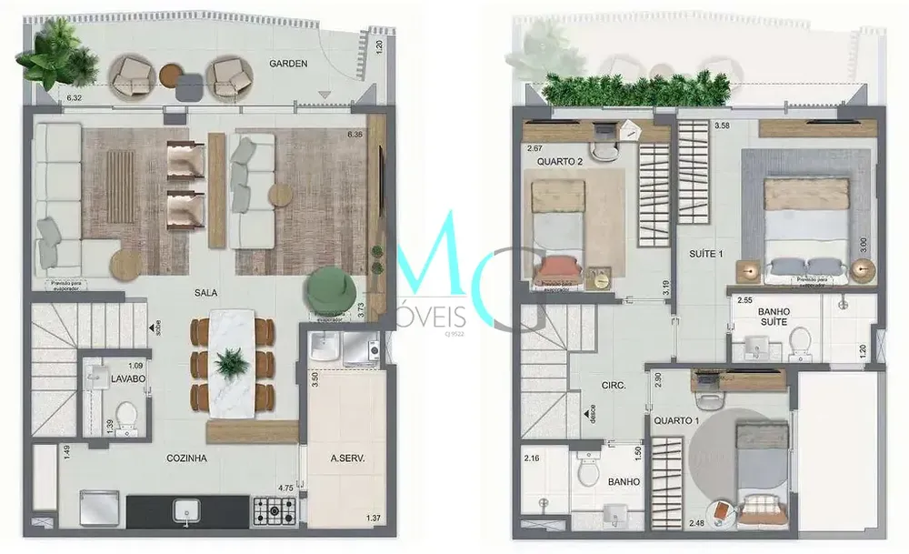 Casa, 3 quartos, 106 m² - Foto 36