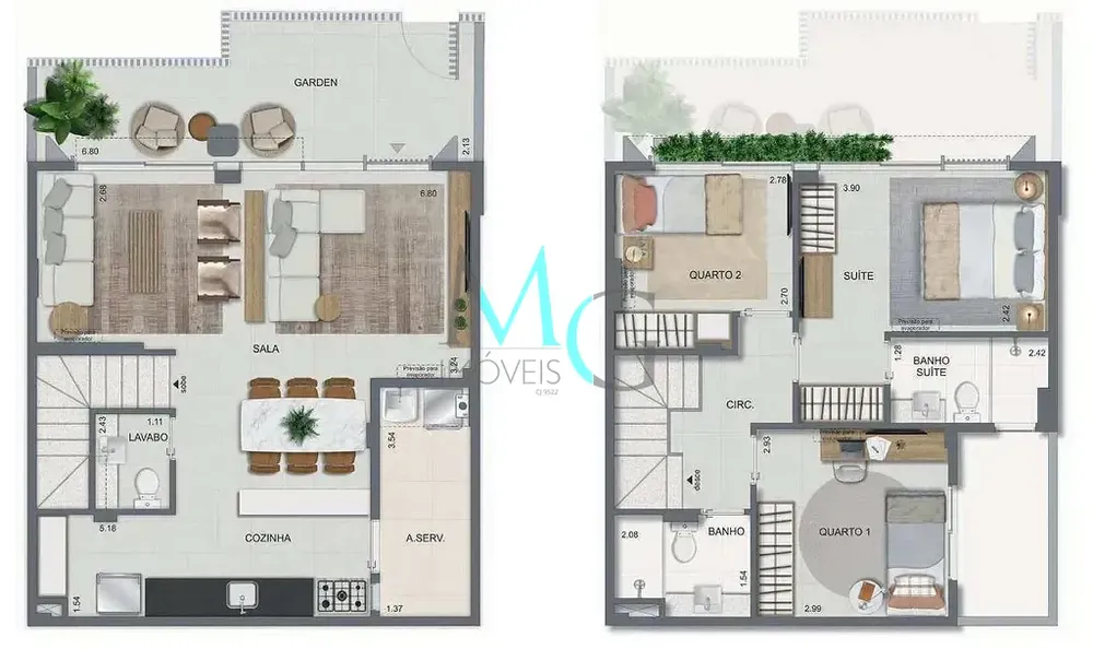 Casa, 3 quartos, 106 m² - Foto 49