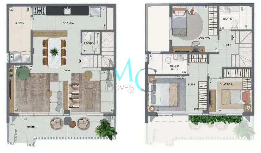 Casa, 3 quartos, 106 m² - Foto 45