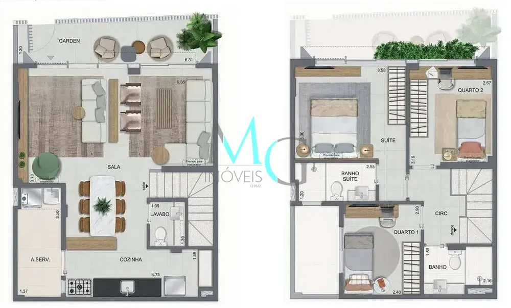 Casa, 3 quartos, 106 m² - Foto 34