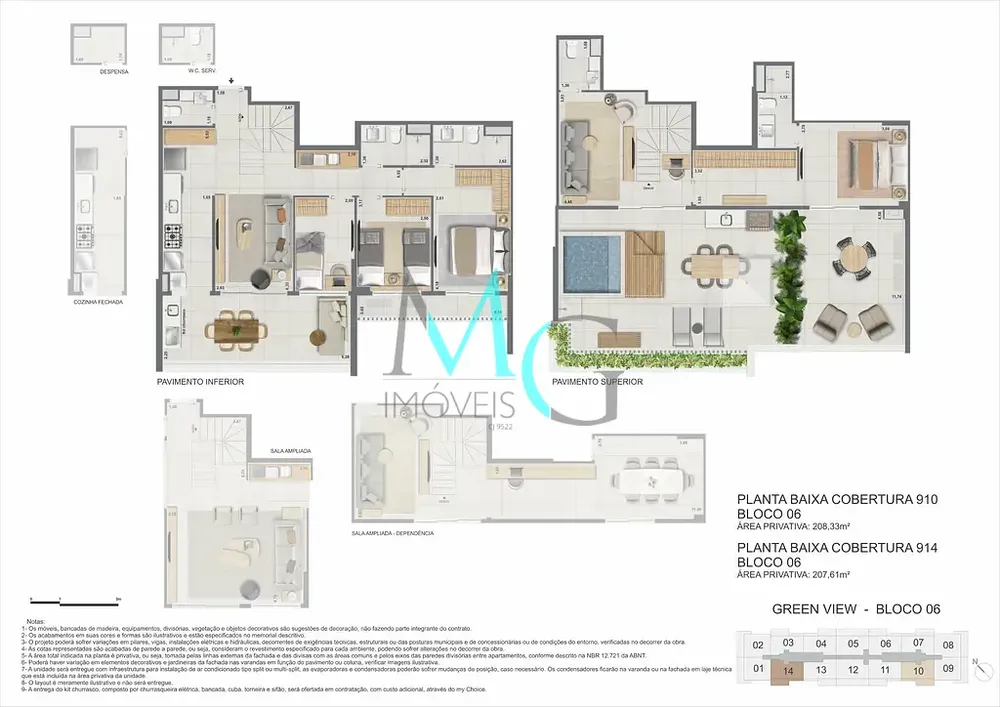 Apartamento, 2 quartos, 113 m² - Foto 96