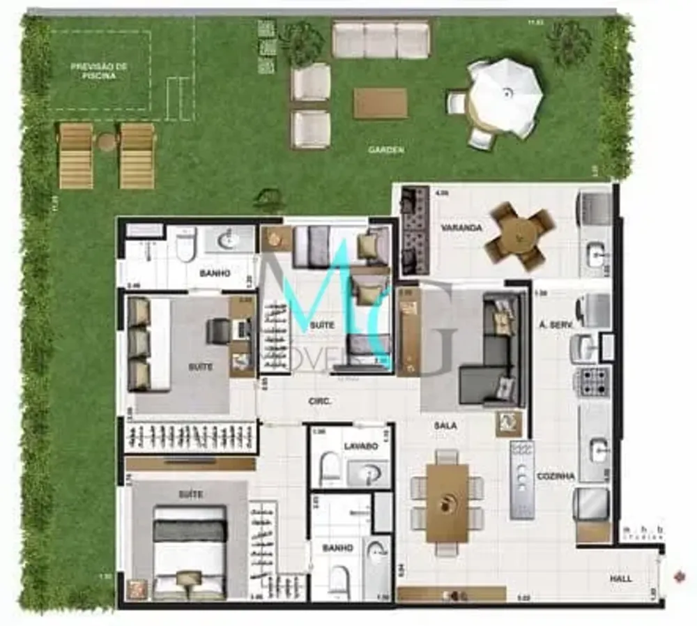 Apartamento, 2 quartos, 62 m² - Foto 84